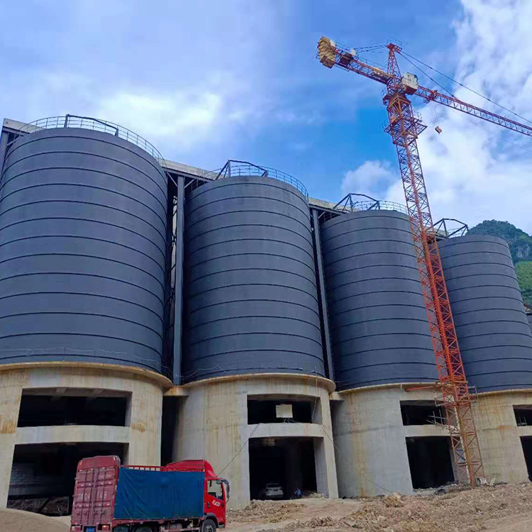 潍坊骨料钢板仓建造施工周期从规划到竣工的每一步